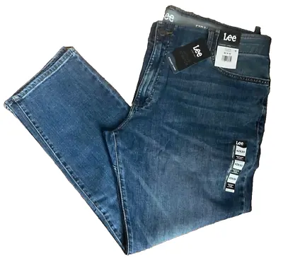 Lee Men’s Active Stretch Straight Taper Jean Size 42 X 30 • $24.79