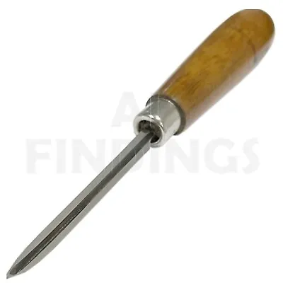 Hollow Scraper Blade Engineers And Machinist Tool Wooden Handle Triangle Blade • $28.10