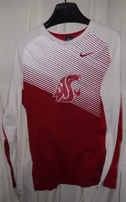 Nike Washington State Cougars Game Used Shootaround Basketball Jersey Shirt L • $49.99