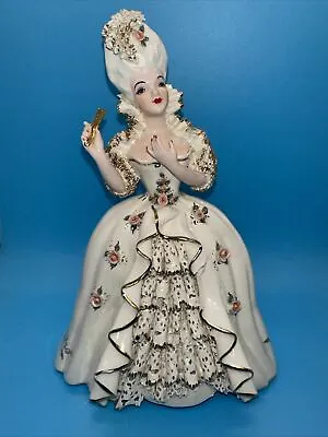 Florence Ceramics Pasadena Marie Antoinette 9  Tall Nice Pre-owned Condition • $86.99