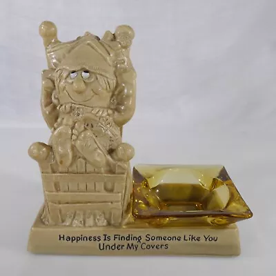 R. & W. Berries Ashtray 1971 Vintage Novelty Adult Humorous Statue Figurine • $18.80