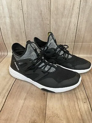 Reebok Mens Lesmills Hayasu Sneakers Shoes - Size 10.5 US - AR2394 - Black/Grey • $50.99