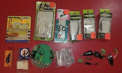 (18) Classic Vintage Fishing Lures Bait Fly Spoons Lot • $9.99
