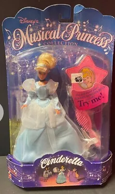 Disney Musical Princess Cinderella Doll Vintage 1994 Mattel NEW Box Minor Damage • $23.99