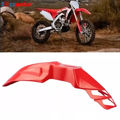 Motorcycle Front Fender Plastic Universal Supermoto For Honda CRF230F CRF250R • $17.99