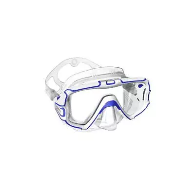 Mares Pure Edge Mask Blue/Clear - Dive Masks - 411071EBWBLCL • $73.99