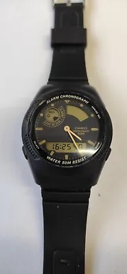 £69 • Buy Casio AW-37 Module 747 Quartz Alarm Chrono Dual Time Vintage Wrist Watch Japan