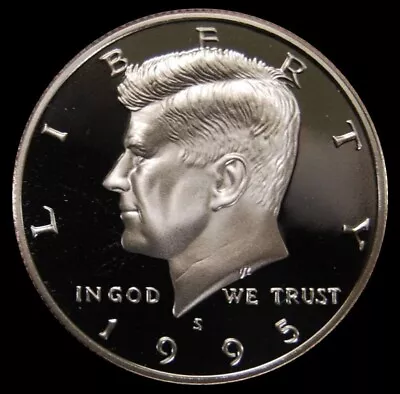 $7.98 • Buy 1995 S Kennedy Half Dollar Gem Deep Cameo Clad PROOF US Mint Coin
