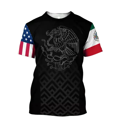 Personalized Mexican Shirts For Men Custom Mexico Shirt For Women Mexico Flag • $16.99