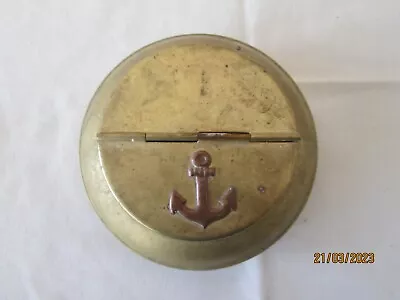 £4.50 • Buy Vintage Style Ashtray With Anchor Motif On Lid. Lot 1.