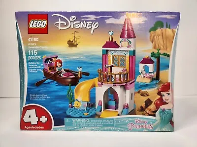 $39.99 • Buy LEGO Disney Princess Ariel's Seaside Castle 41160 Building Brick Set 115 PCS New