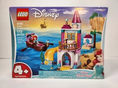 $39.99 • Buy LEGO Disney Princess Ariel's Seaside Castle 41160 Building Brick Set 115 PCS New