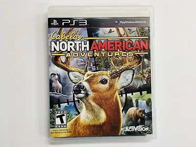 Cabela's North American Adventures (Sony PlayStation 3) PS3 With Manual • $13.99