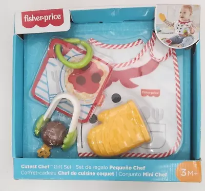 FISHER PRICE Cutest Chef Gift Set 4 Cooking-themed Baby Toys BRAND NEW • $14.50