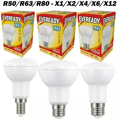 Eveready R50/r63/r80 - Led Reflector Replacement Bulb Lamp Light - Es E14 E27  • £5.80