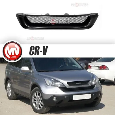 Front Grille ABS Mugen Style For Honda CR-V III Gen 2006-2009 Prefacelift Model • $79