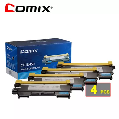4X Comix TN450/TN2250 For Brother MFC-7240 MFC-7360N MFC-7365DN MFC-7460DN 7860D • $43.99