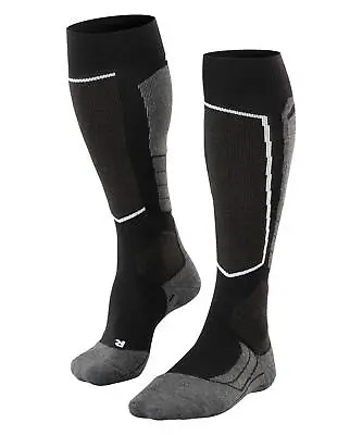 Falke SK2 Wool Mens Ski Socks Black-Mix • £24.19
