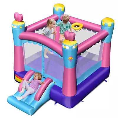 £128.99 • Buy 3-in-1 Inflatable Bounce Kids House Princess Theme Castle Bouncer  W/ Slide