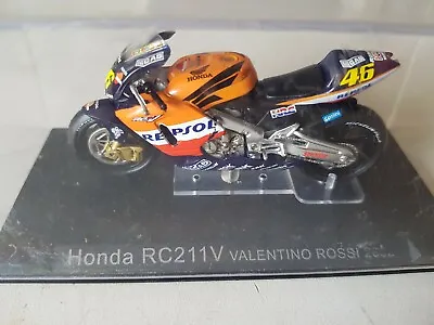 Honda RC211V Moto GP Bike - Valentino Rossi 2002 Replica Model • £19.99