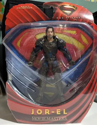 JOR-EL 6  Action Figure SUPERMAN Man Of Steel MOVIE MASTERS Mattel DC NIB • $10