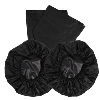 £7.99 • Buy 3 Wheeler Pushchair Wheels Covers For Front Rear Pram Baby Pushchair Stroller 
