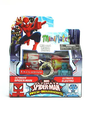 Marvel Minimates Ultimate Spider-Man & Electro Walgreens Exclusive Figure 2-Pack • $13.45