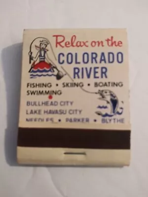 Vintage Matches From Claypool's Relax On The Colorado River Arizona • $7.95