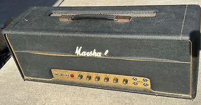 1973 Marshall 100watt JMP Plexi Superlead Guitar Amp Amplifier Vintage Head 70s • $4999.95