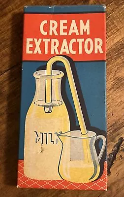 Cream Extracter. New Jersey Specialty Co. Trenton New Jersey. • $25