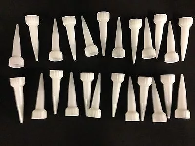 £3.85 • Buy 6 X Large Silicone / Mastic / Sealant / Caulk / PU Nozzles C4 380ml 350ml