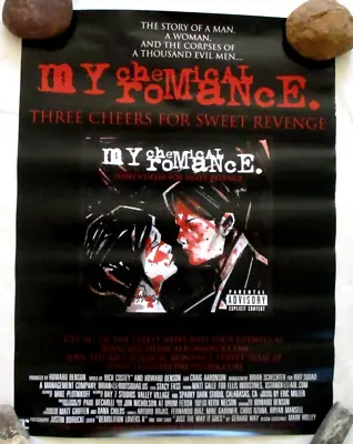 My Chemical Romance THREE CHEERS FOR... Poster (18 X 24 ) Reprise PROMO (2004) • $49.98