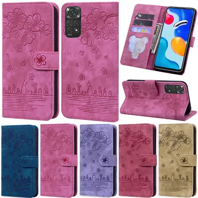 For Xiaomi Redmi Note 12S Note 12 5G 9T Flowers Wallet Leather Flip Case Cover • $11.51