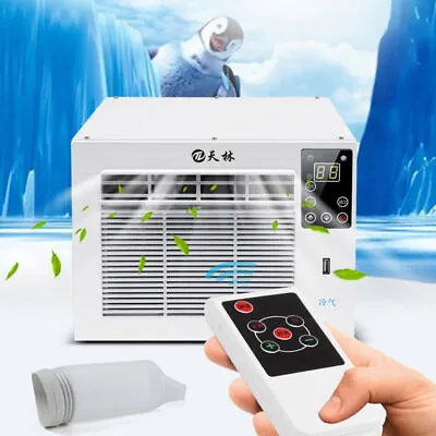 White Window Air Conditioner Portable 900W/750w Wall Cooler Fan Cooling 220v AU • $290