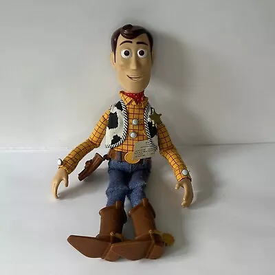 Original Thinkway Disney Toy Story Collection - Sheriff Woody Large Talking Doll • £24.99