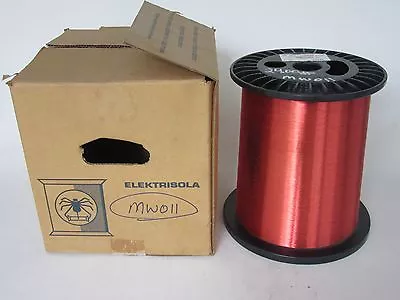 36 AWG 24 Lbs. Elektrisola PN155 Single Enamel Coated Copper Magnet Wire • $290