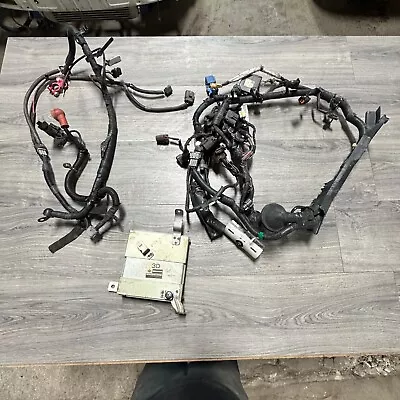 95-96 Nissan 240sx Engine Wiring Harness & ECU - Factory OEM S14 KA24DE A/T • $249.95