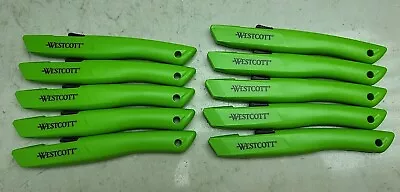 10 Pack Westcott Safety Cutter Ceramic Blade Box Cutter Opener Knife 17326 • $19