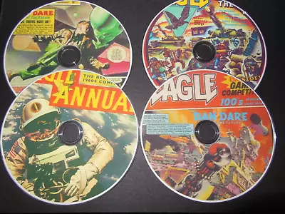 CLASSIC EAGLE COMICS COLLECTION  900 ISSUES On 4  DVD • £5.80