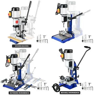 Mortise Machine Hollow Chisel Mortise 1/2 HP 3/4 HP With Attachment/Workbench • $327.49