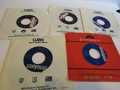 5-7 -45 Rpm-boule Noire-2-loin D'ici-bebe Lady-2-aimer D'amour- • $24