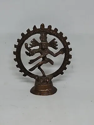 Vintage Lord Shiva Brass  4  • $10
