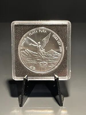 2023 Mexico Dos Angeles Libertad Commemorative Silver Medal 1 Oz .999 Tribute • $84.95