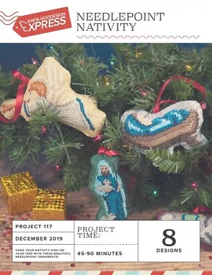 Needlepoint Nativity - Anita Goodesign Express #117 • $20