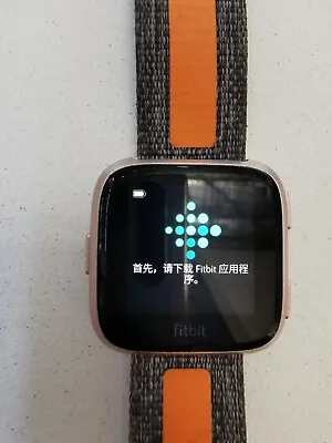 FITBIT VERSA SPECIAL EDITION SMARTWATCH - Good Working Condition • $99.99