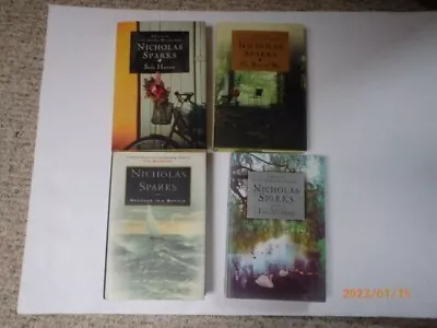 Lot Of 4 Nicholas Sparks The WeddingThe Best Of MeMessage BottleSafe Haven • $6