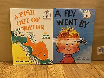 Dr. Seuss Beginner Books Bundle. A Fish Out Of Water. A Fly Went By. • $12.50