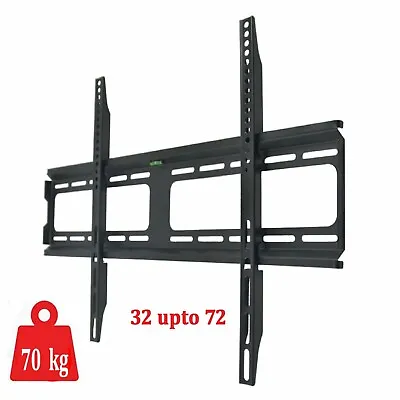 Tv Wall Bracket Mount Slim For 32 40 42 50 63 72 Inch Flat 3d Lcd Led Plasma • £6.99