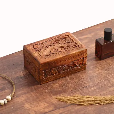 Secret Safe Lock Puzzle Box Wooden Gift Money Hidden Diamond Jewelry Box Case • $15.99