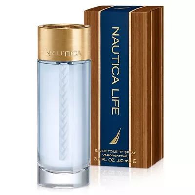 NAUTICA LIFE * Nautica 3.4 Oz / 100 Ml Eau De Toilette Men Cologne Spray • $48.99